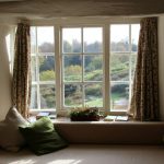 Window - window curtain open wide