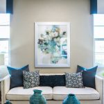 Wall Art - couch near painting