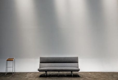 Wall Room - white and black bench near white wall