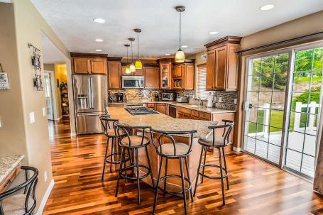 Dining Lighting - Kitchen Island and Barstools