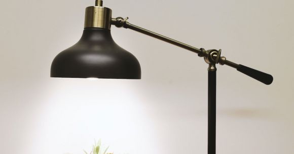 Desk Lamp - Black Metal Desk Lamp